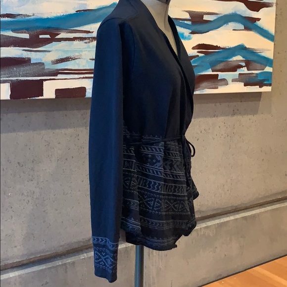 Lucky Brand Wrap Sweater Cardigan - Picture 5 of 15